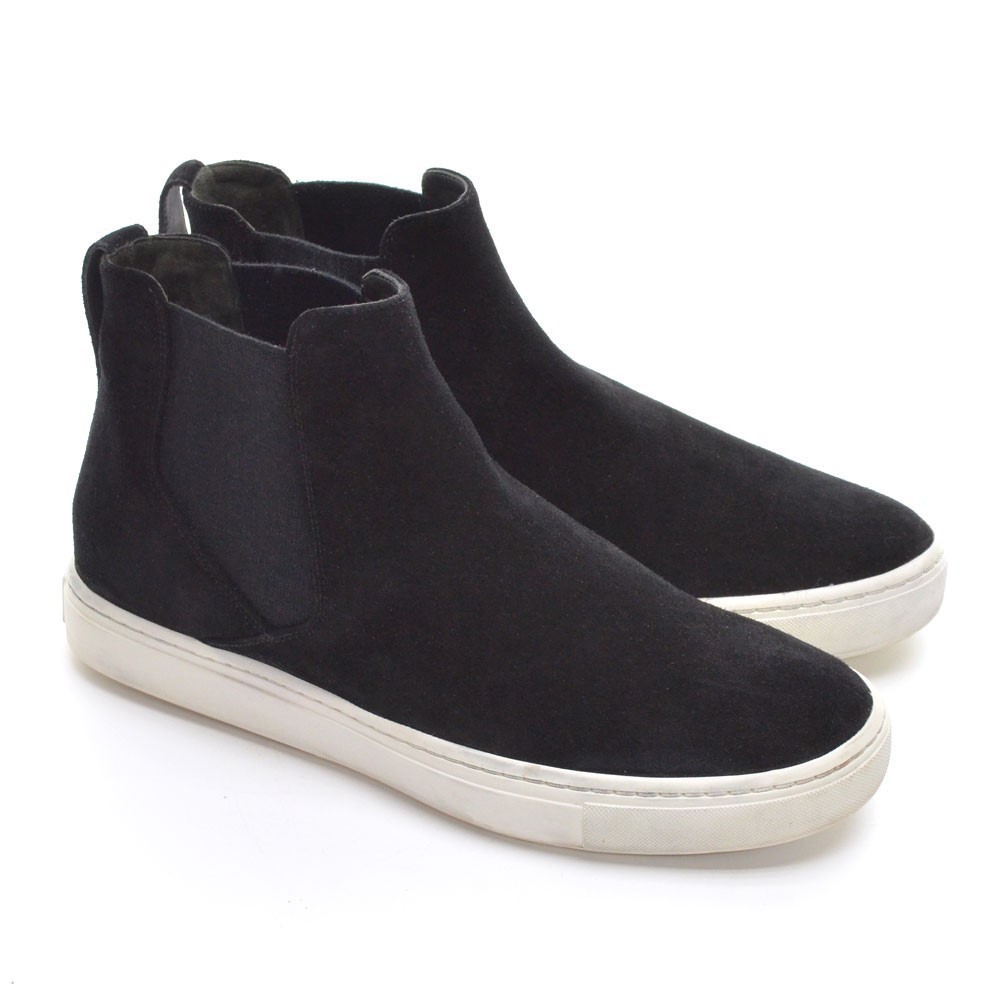 Vince Newlyn Black High Top Fashion Sneakers 38 / 8 M